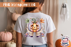 Halloween Cute Watercolor Clipart Bundle Sublimation 35 PNG Product Image 10