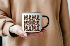 Leopard MAMA Sublimation Design Product Image 5