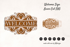 Welcome Sign Lasercut Product Image 1