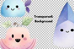 Pastel Halloween Watercolor 68 Cliparts Ai Generated Art Product Image 6