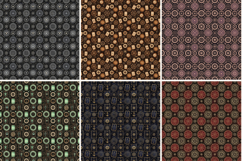 Mystic Astrology &amp; Tarot Digital Paper,Gold Zodiac Pattern Product Image 6