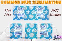 Summer Mug Sublimation | Mug 11 Oz 15 Oz | PNG 300 DPI v.1 Product Image 1