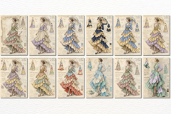 Ephemera Summer Fashion Junk Journal Pages Bundle Product Image 5