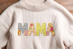 Vol.13 Patchwork Floral Mama- PNG Product Image 6
