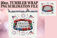Joyful escapes 20oz tumbler wrap, Patriotic Product Image 1