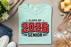 Senior 2026 Graduation PNG Design Product Image 3