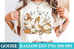 Halloween Goose Duck t-Shirt Design,Halloween Sublimation Product Image 2