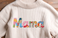 Vol. 21 Patchwork Fabric Mama - PNG Product Image 6