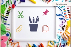 School Icons SVG Bundle, 40 Designs Product Image 6