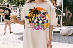 Summer Vibes PNG sublimation |Beach &amp; Summer PNG T-Shirt Product Image 2