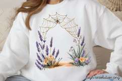 Magical Cute Garden Fairies Clipart PNG Product Image 1