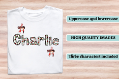 Valentine Alphabet Clip Art, valentines day letters doodle Product Image 6