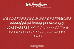 Wishmeluck Bold Calligraphy Font Product Image 6