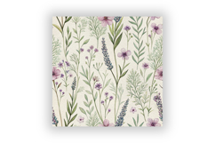 Tiny Blooms Seamless Digital Paper Pack, Pastel Ditsy Floral Product Image 6