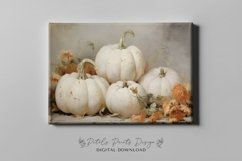 Fall Wall Decor Printable Pumpkin Still Life Painting Product Image 3