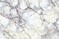 White marble surface with gray veins and cracks Product Image 1