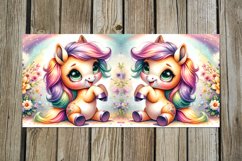 Rainbow horse | 4 Mug Sublimation designs PL Product Image 2