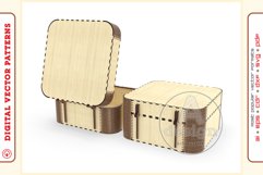 Box Organizer v21 - laser cut file - Glowforge ready SVG Product Image 6