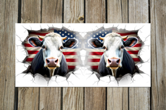 Cow &amp; wall | 4 Mug Sublimation designs, PNG Product Image 2