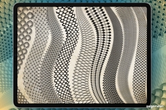 Koi Fish Tattoo Procreate Brushes | Fish Scales Brushes Product Image 6