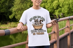 Retro Funny Raccoon PNG Bundle 10 Product Image 6