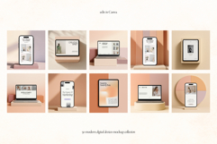 50 Digital Devices Canva Mockups Product Image 6