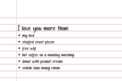 Miau Miou Casual Handwritten Font for Branding Product Image 5