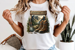 Adventure Life PNG, Mountain Hiking &amp; Camping Sublimation Product Image 6