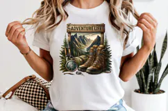 Adventure Life PNG, Mountain Hiking & Camping Sublimation Product Image 6