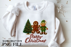 Oil painted Christmas trio png design for T-shirts Product Image 3