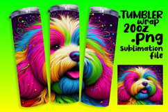 20oz Tumbler Wrap for Unique Style , Dog Product Image 1