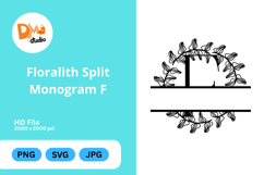 Floralith Split Monogram Product Image 1