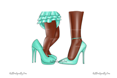 Heels &amp; Legs Clipart: Mother Daughte Product Image 5