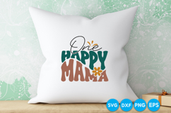 Mother's day retro SVG Design, Mom design Product Image 1