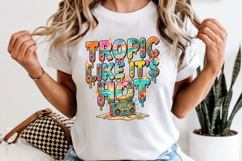 Tropic Like It's Hot PNG, Retro Summer Boombox Sublimation Product Image 6