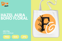 Hazel Aura Boho Floral Monogram Product Image 1