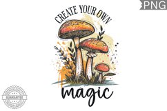 Create Your Own Magic - Boho Retro Sublimation PNG Design Product Image 1