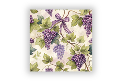 Pastel Grape Gingham Digital Paper, Seamless Watercolor Product Image 6