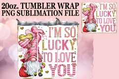 Gentle smiles 20oz tumbler wrap, Valenines Product Image 1