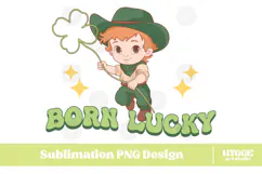 Happy St Patrick's Day PNG DTF Irish Lucky Leprechaun Beer Product Image 1