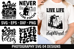 Photographer SVG Design - World Photography Day Product Image 1