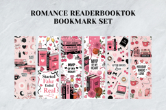 Romance Reader &amp; Romantasy Bookmark Set,Pink BookTok Gift Product Image 6