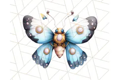 Vintage Steampunk Forest Animal PNG Clipart for Sublimation Product Image 2