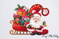 Christmas Festive gnome clipart PNG Product Image 1