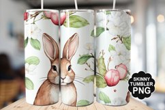 Easter Bunny Tumbler - Easter Day Tumbler PNG Design Product Image 1
