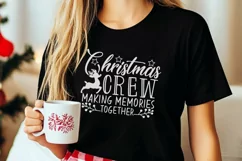 Christmas Crew Making Memories Together Svg, Family Svg. Product Image 3