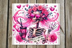 Skulls and coffee | 4 Halloween Skinny tumbler designs PL2 Product Image 2