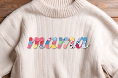 Vol. 26 Patchwork Fabric Mama - PNG Product Image 6