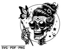 Funny Skeleton SVG Design | High Quality SVG File Product Image 1