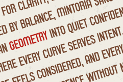 Mintoria is a modern sans serif font Product Image 6